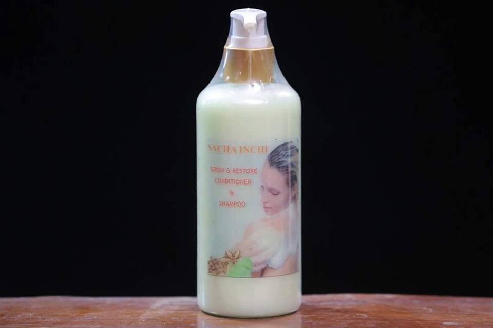 ၾကယ္ပဲေခါင္းေလွ်ာ္ရည္ - Sacha Inchi Shampoo
